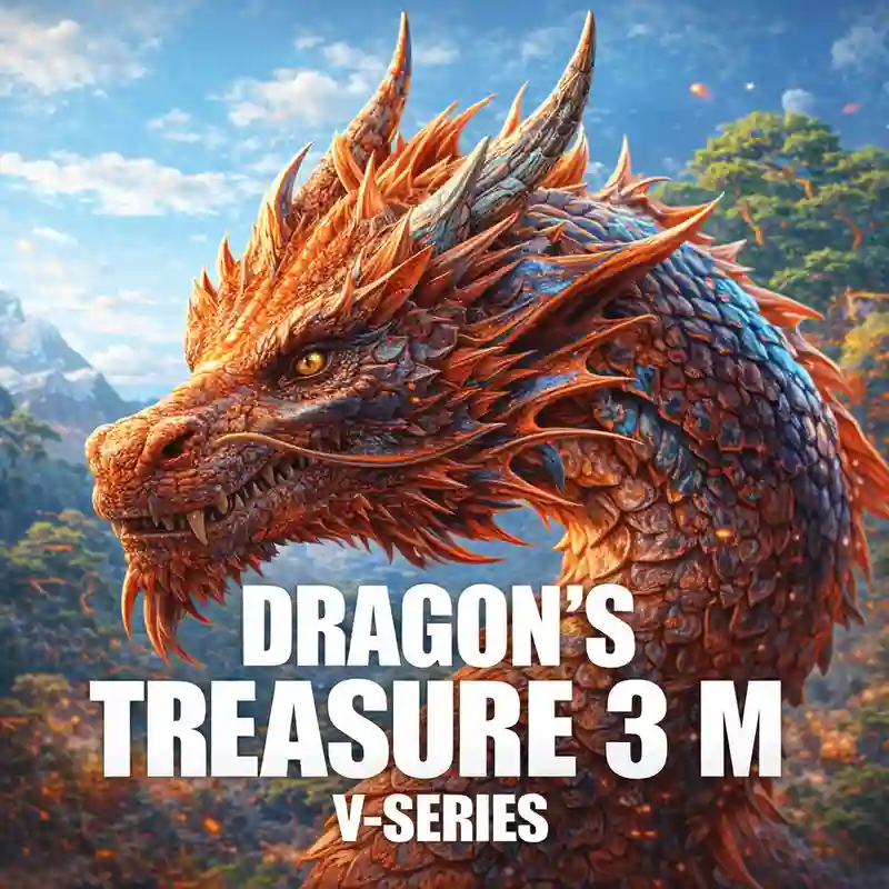 Dragon’s Treasure 3 M Slot Game Banner
